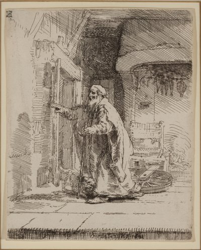 Tobitin sokeus: Isompi levy tekijältä Rembrandt van Rijn