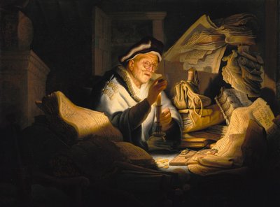 Vertaus rikkaasta hullusta tekijältä Rembrandt Harmensz. van Rijn