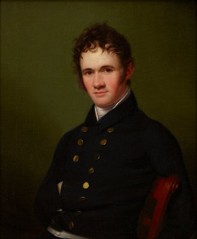 Komentaja Lewis Warringtonin muotokuva tekijältä Rembrandt Peale