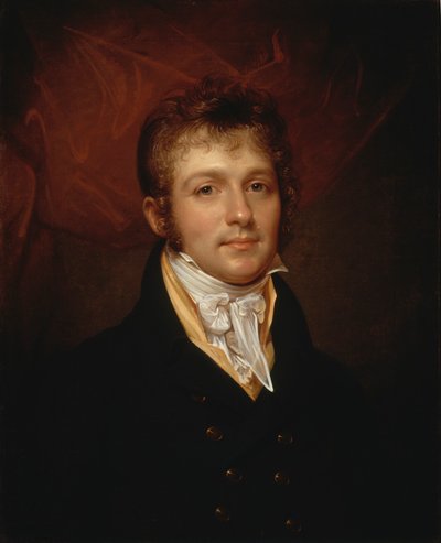 Philadelphialaisen Edward Shippen Burdin muotokuva tekijältä Rembrandt Peale