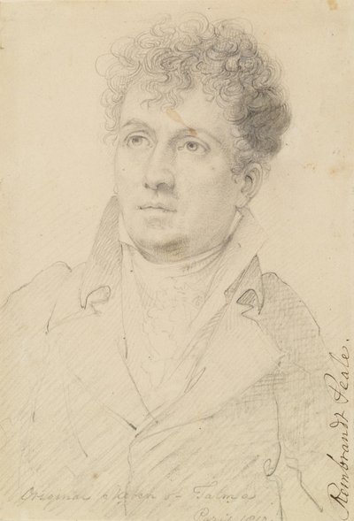 François-Joseph Talman muotokuva tekijältä Rembrandt Peale
