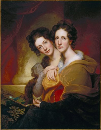 Sisaret (Eleanor ja Rosalba Peale) tekijältä Rembrandt Peale