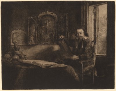 Abraham ranska tekijältä Rembrandt van Rijn