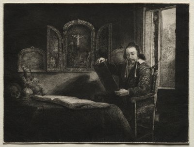 Abraham Francen, Apothecary, n. 1657. tekijältä Rembrandt van Rijn