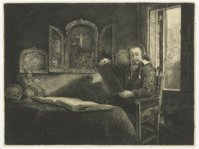 Abraham Francen, apteekkari tekijältä Rembrandt van Rijn