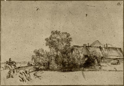 Bauernhaus Amsteldijkissa tekijältä Rembrandt van Rijn