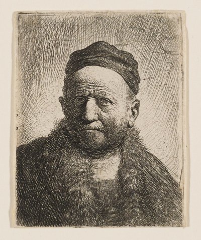 Miehen rintakuva (Rembrandtin isä?) tekijältä Rembrandt van Rijn