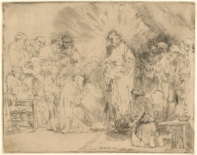 Kristus ilmestyy apostoleille tekijältä Rembrandt van Rijn