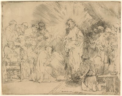 Kristus ilmestyy apostoleille tekijältä Rembrandt van Rijn