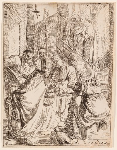 Kristuksen ympärileikkaus tekijältä Rembrandt van Rijn