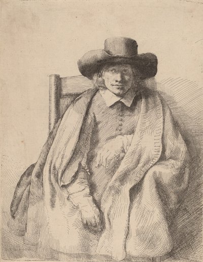 Clement de Jonghe, 1651. tekijältä Rembrandt van Rijn