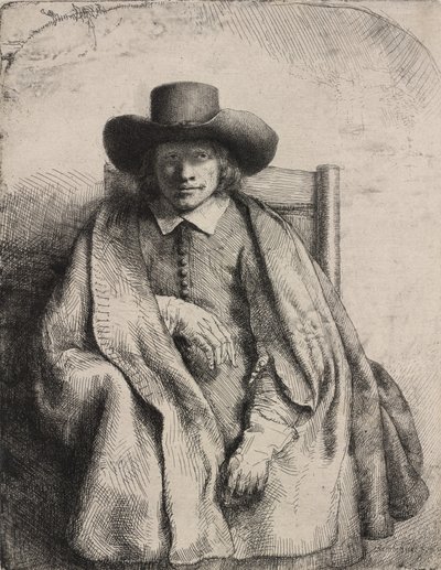 Clement de Jonghe, 1651. tekijältä Rembrandt van Rijn