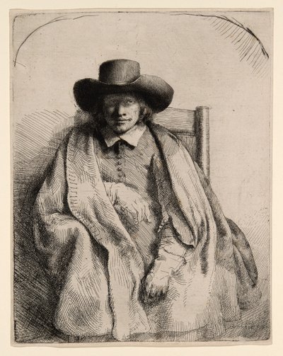 Clement de Jonghe, painotuotteiden myyjä tekijältä Rembrandt van Rijn
