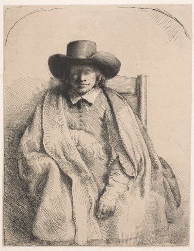 Clement de Jonghe, painotuotteiden myyjä tekijältä Rembrandt van Rijn