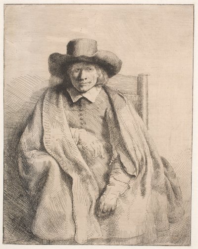 Clement de Jonghe, painotuotteiden myyjä tekijältä Rembrandt van Rijn