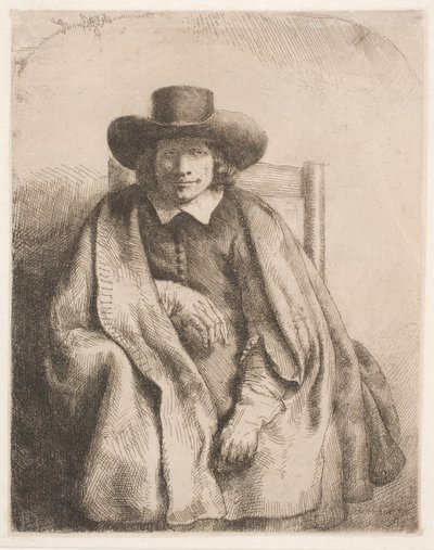Clement de Jonghe, painotuotteiden myyjä tekijältä Rembrandt van Rijn