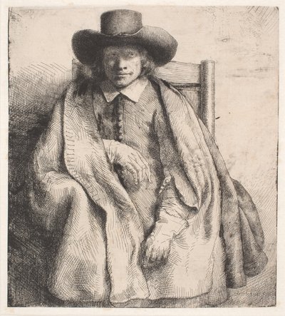 Clement de Jonghe, painotuotteiden myyjä tekijältä Rembrandt van Rijn