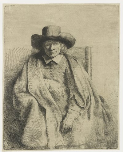 Clement de Jonghe, painotuotteiden myyjä tekijältä Rembrandt van Rijn