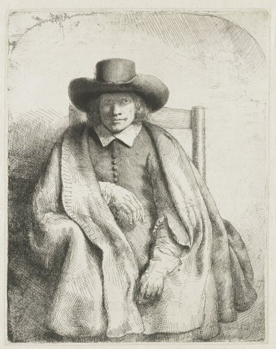 Clement de Jonghe, painotuotteiden myyjä tekijältä Rembrandt van Rijn
