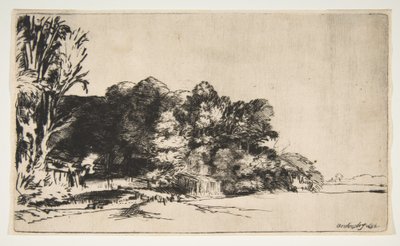 Puuryökki Vistalla, 1652. tekijältä Rembrandt van Rijn