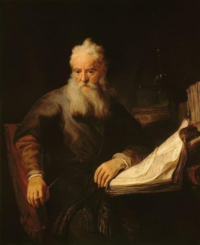 Apostel Paulus tekijältä Rembrandt van Rijn