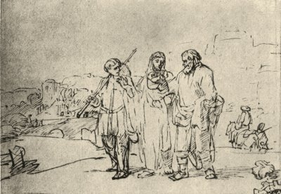 Der Gang nach Emmaus tekijältä Rembrandt van Rijn