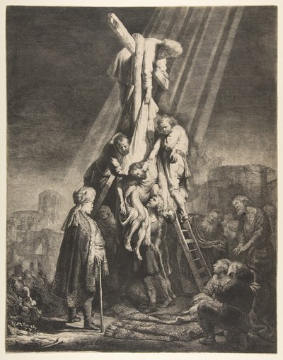 Laskeutuminen ristiltä, 1633. tekijältä Rembrandt van Rijn