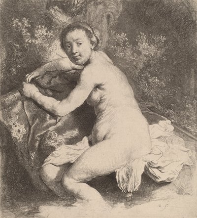 Diana kylpylässä, n. 1631. tekijältä Rembrandt van Rijn