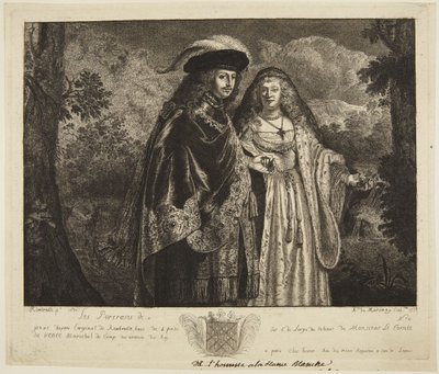 Nimeltään "Mies, jolla on valkoinen sulka" tekijältä Rembrandt van Rijn