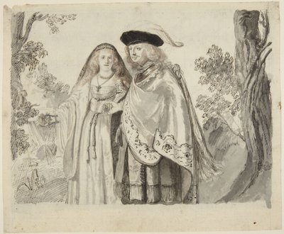 Valkosulkaiseksi mieheksi kutsuttu tekijältä Rembrandt van Rijn