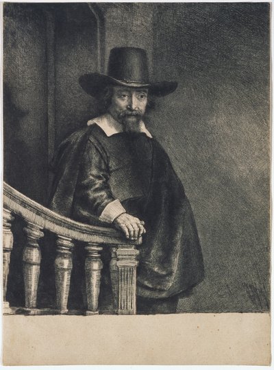 Ephraim Bueno (Bonus), lääkäri tekijältä Rembrandt van Rijn