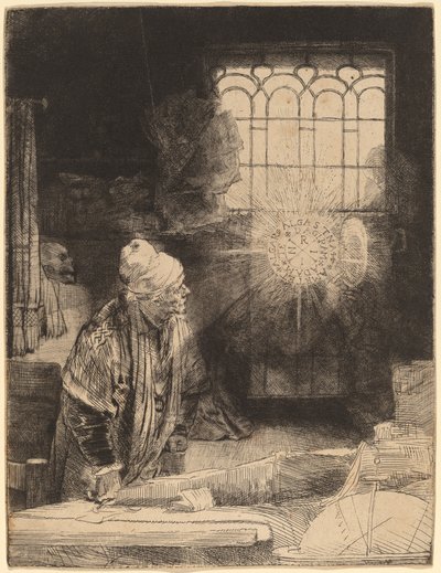 Faust tekijältä Rembrandt van Rijn