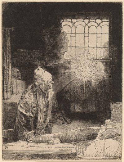 Faust tekijältä Rembrandt van Rijn