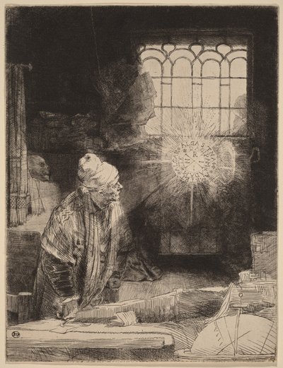 Faust tekijältä Rembrandt van Rijn