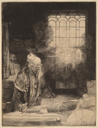 Faust tekijältä Rembrandt van Rijn