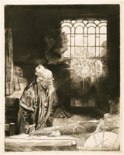 Faust tekijältä Rembrandt van Rijn