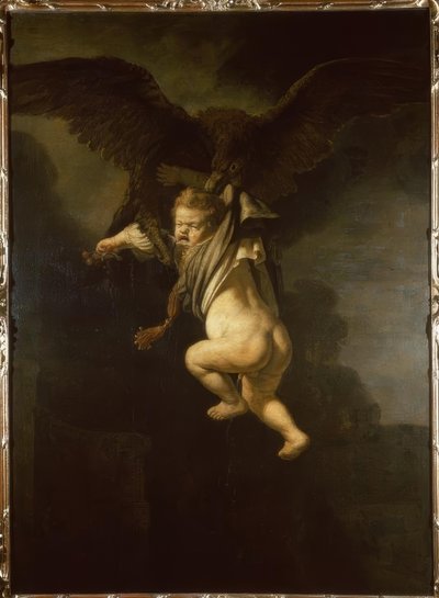 Ganymed in den Fängen des Adlers tekijältä Rembrandt van Rijn