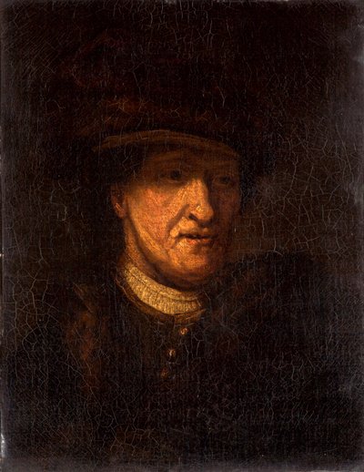 Miehen pää, noin 1825 tekijältä Rembrandt van Rijn
