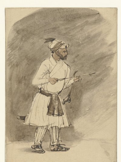 Intialainen jousimies tekijältä Rembrandt van Rijn