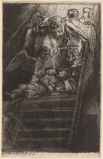 Jaakobin tikkaat tekijältä Rembrandt van Rijn