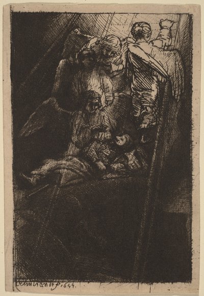 Jaakobin tikkaat tekijältä Rembrandt van Rijn