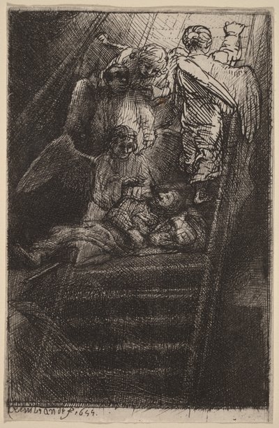 Jaakobin tikkaat tekijältä Rembrandt van Rijn