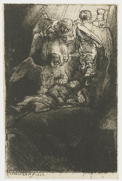 Jaakobin tikkaat tekijältä Rembrandt van Rijn