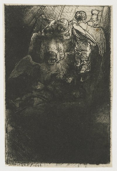 Jaakobin tikkaat tekijältä Rembrandt van Rijn