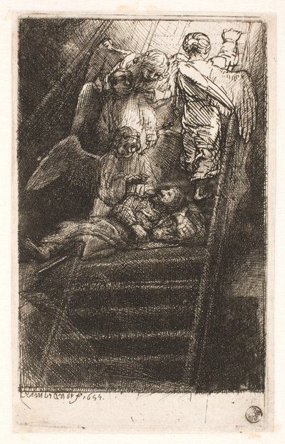 Jaakobin tikkaat tekijältä Rembrandt van Rijn