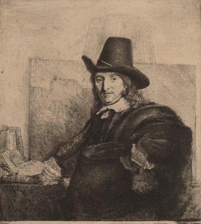 Jan Asselijn, c. 1647. tekijältä Rembrandt van Rijn