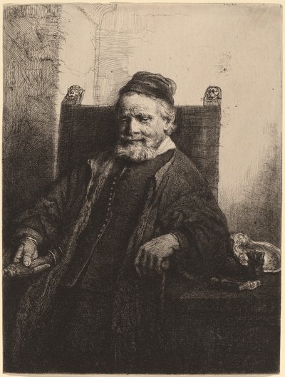 Jan Lutma tekijältä Rembrandt van Rijn