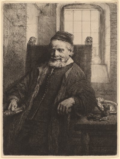 Jan Lutma tekijältä Rembrandt van Rijn