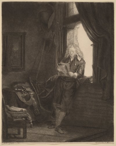 Jan Six tekijältä Rembrandt van Rijn