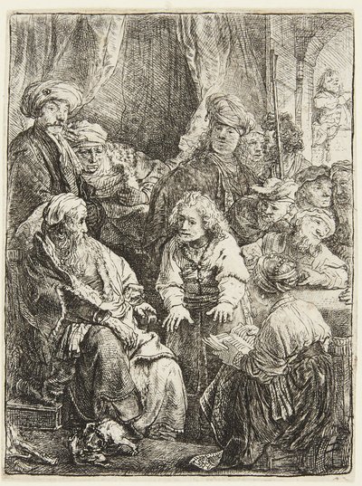 Joosef kertoo unensa tekijältä Rembrandt van Rijn